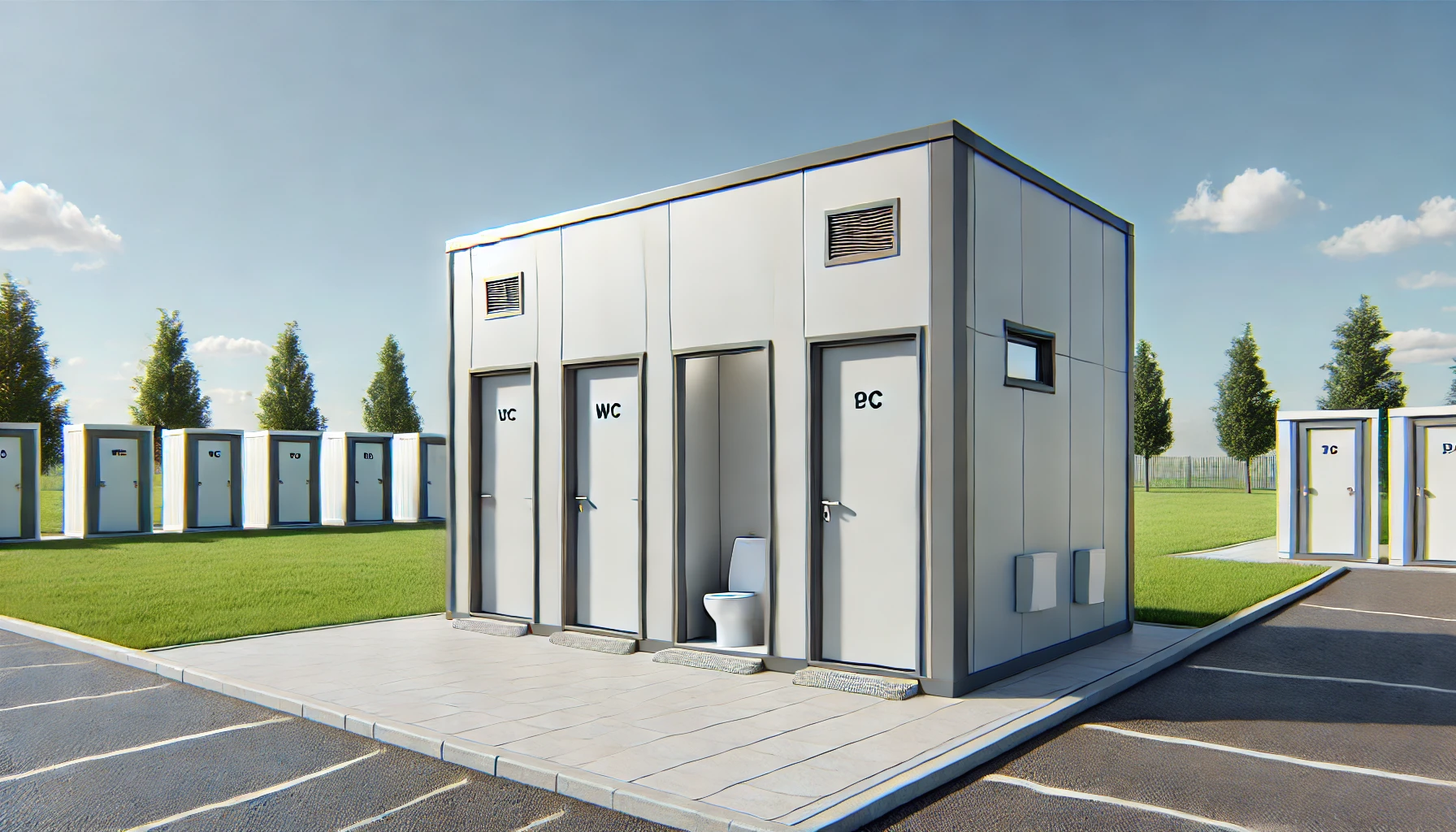 Prefabrik WC - Duş Üniteleri